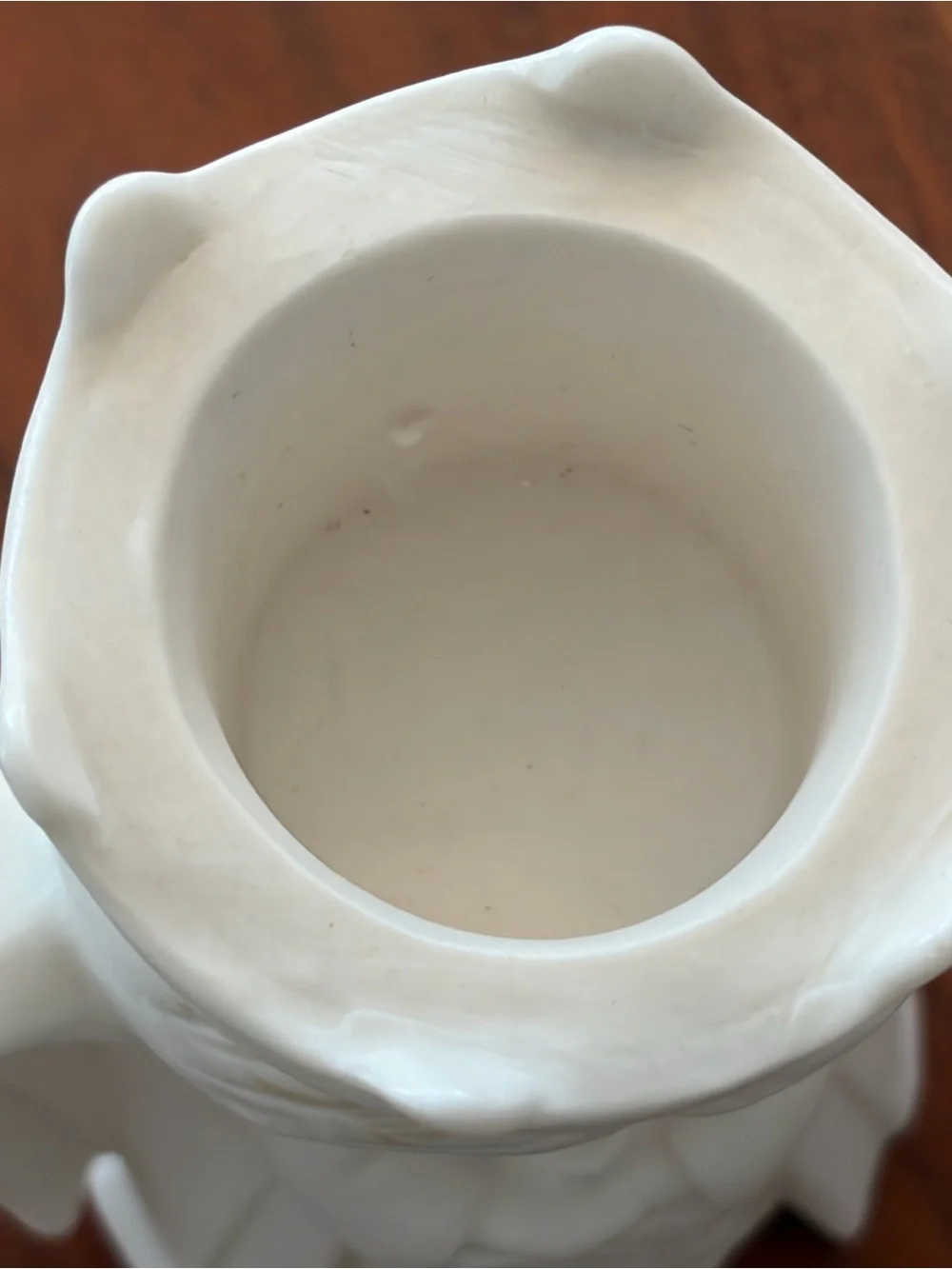 Colonial candle pair white